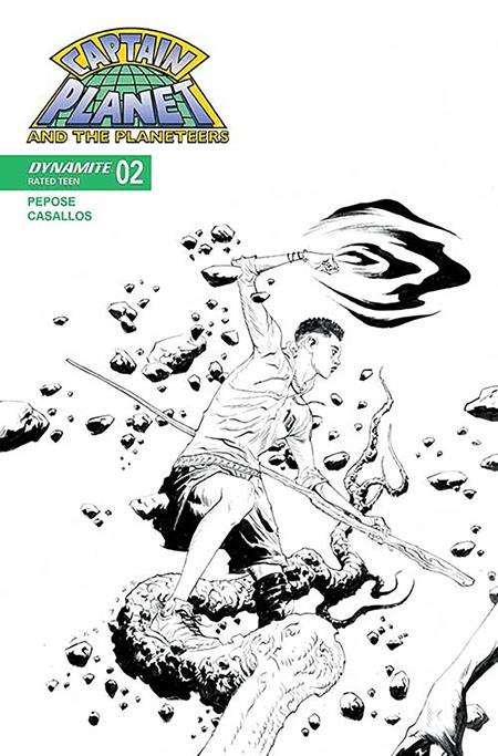 CAPTAIN PLANET #2 CVR G INC 1:10 JAE LEE LINE ART VAR (rel:07/23)