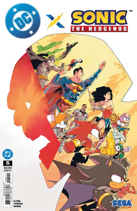 DC X SONIC THE HEDGEHOG #5 (OF 5) (Limit 2 Per Cover) (rel:07/30)~