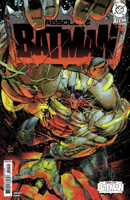 ABSOLUTE BATMAN #11 CVR D INC 1:25 CLAY MANN & SETH MANN CARD STOCK VAR (Limit 2 Per Cover) (rel:08/13)