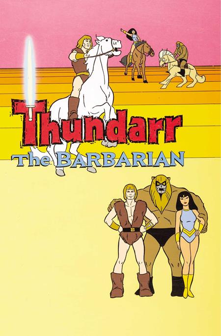 THUNDARR THE BARBARIAN #6 CVR M INC 1:7 JACK KIRBY MODEL SHEET VIRGIN VAR (Limit 1 Per Customer) (rel:07/29)