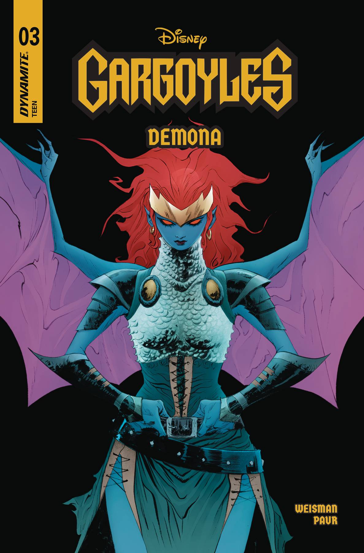GARGOYLES DEMONA #3 (Limit 2 Per Cover) (rel:09/010)~
