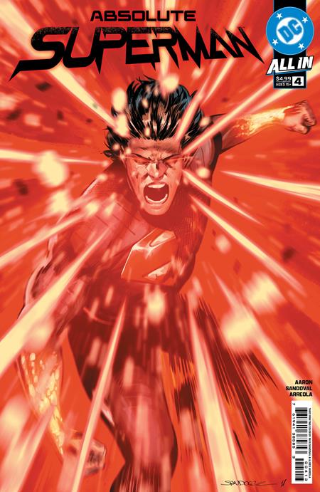 ABSOLUTE SUPERMAN #4 Third Printing (Limit 2 Per Cover) (rel:03/04)~