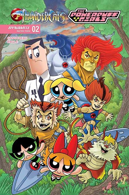 THUNDERCATS POWERPUFF GIRLS #2 CVR K KEN HAESER ORIGINAL FOC BONUS VAR (Limit 2 Per Cover) (rel:08/13)
