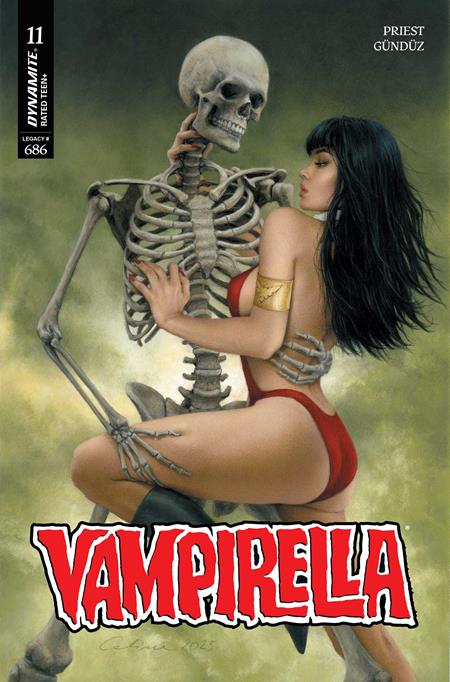 VAMPIRELLA #11 CVR F INC 1:10 CELINA VAR (Limit 1 Per Customer) (rel:02/25)