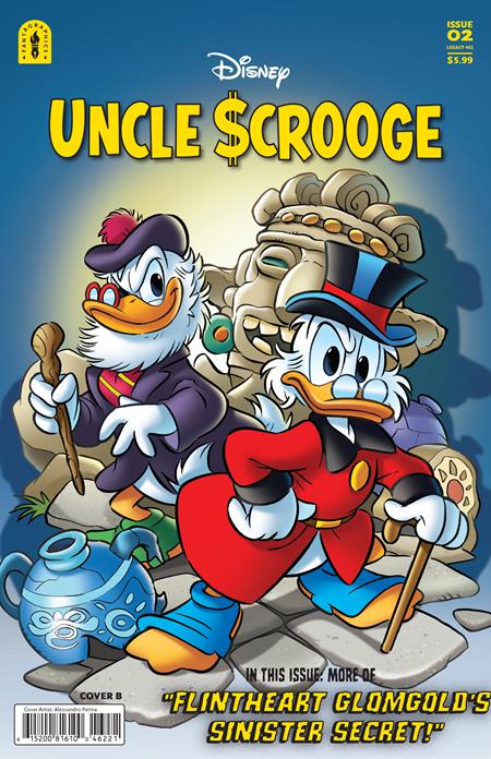 UNCLE SCROOGE FLINTHEART GLOMGOLDS SINISTER SECRET #2 (OF 3) (Limit 2 Per Cover) (rel:11/12)