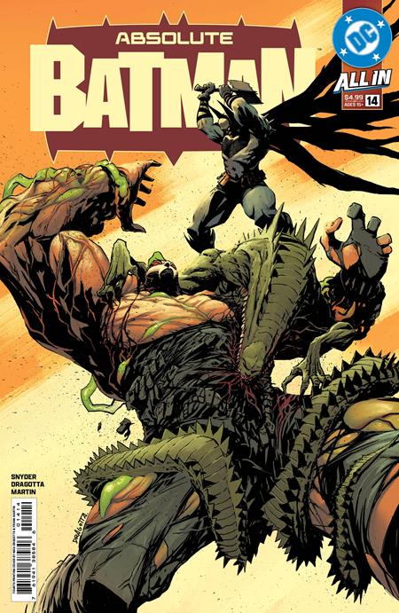 ABSOLUTE BATMAN #14 Fourth Printing (Limit 2 Per Cover) (rel:09/02)