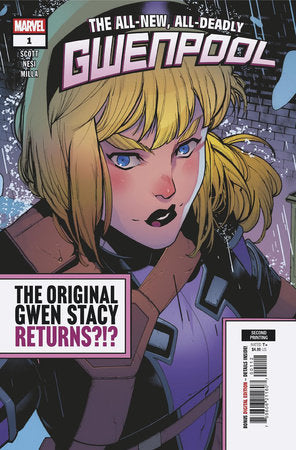 GWENPOOL #1 STEFANO NESI 2ND PRINTING VARIANT (Limit 2 Per Cover) (rel:06/25)~