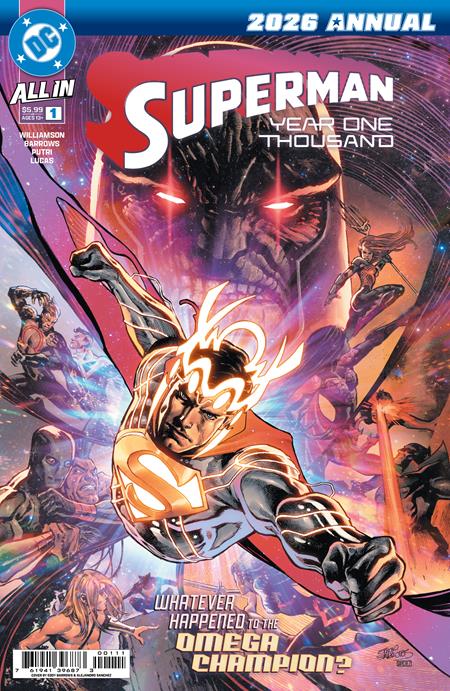 SUPERMAN ANNUAL YEAR ONE THOUSAND #1 (ONE SHOT) (DC K.O.) (Limit 2 Per Cover) (rel:07/29)