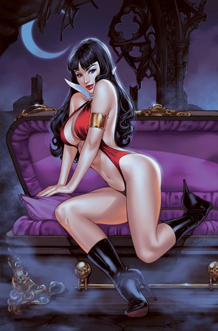 VAMPIRELLA #11 CVR H INC 1:10 ELIAS CHATZOUDIS VIRGIN VAR (Limit 1 Per Customer) (rel:02/25)