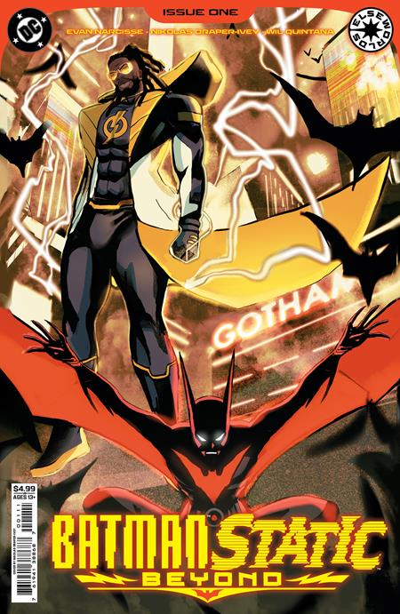 BATMAN STATIC BEYOND #1 (OF 6) (Limit 2 Per Cover) (rel:11/12)