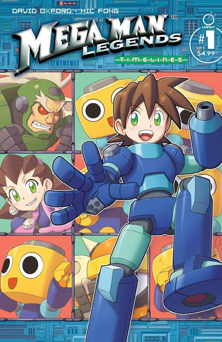 MEGA MAN LEGENDS TIMELINES #1 (ONE SHOT) (Limit 2 Per Cover) (rel:10/22)