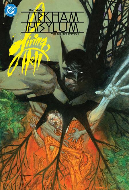 BATMAN ARKHAM ASYLUM LIVING HELL DELUXE EDITION HC (2025 EDITION) (Limit 2 Per Cover) (rel:10/07)