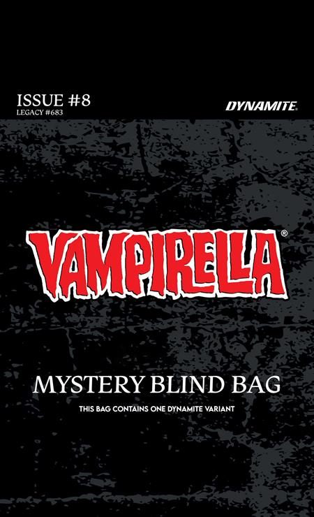 VAMPIRELLA #8 CVR F BLIND BAG VAR (Limit 2 Per Cover) (rel:01/07)