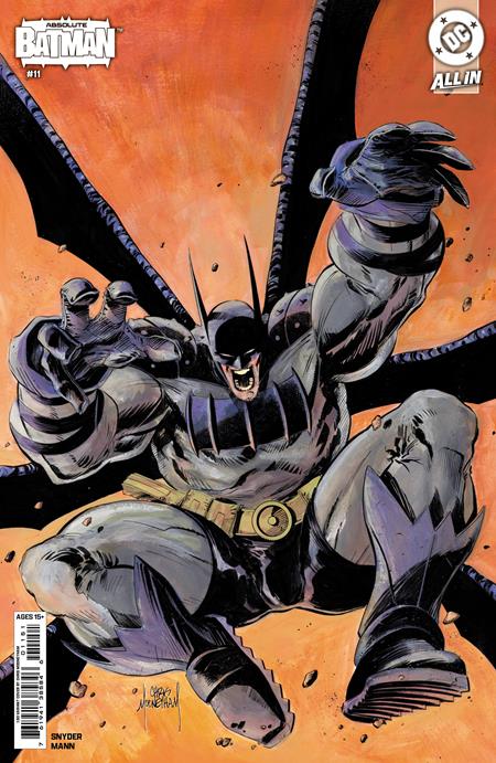 ABSOLUTE BATMAN #11 CVR E INC 1:50 CHRIS MOONEYHAM CARD STOCK VAR (rel:08/13)