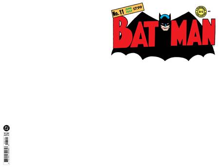 BATMAN #11 FACSIMILE EDITION (Limit 2 Per Cover) (rel:09/02)~