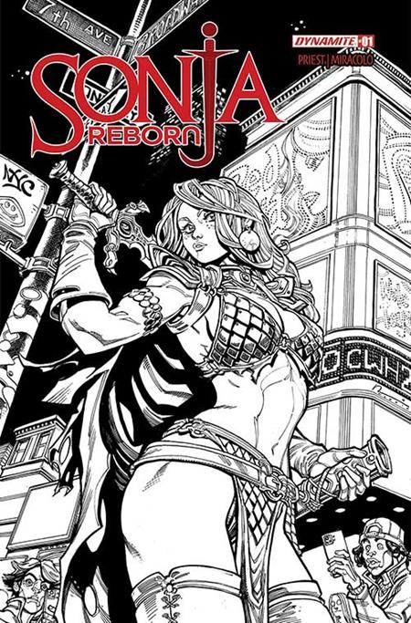 SONJA REBORN #1 CVR O 1:10 INC CHAD HARDIN LINE ART VAR (rel:08/27)