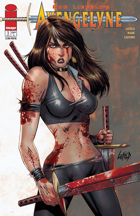 AVENGELYNE #1 2ND PTG (MR) (Limit 1 Per Cover) (rel:11/04)