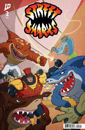 Street Sharks #2 (Limit 2 Per Cover) (rel:11/12)