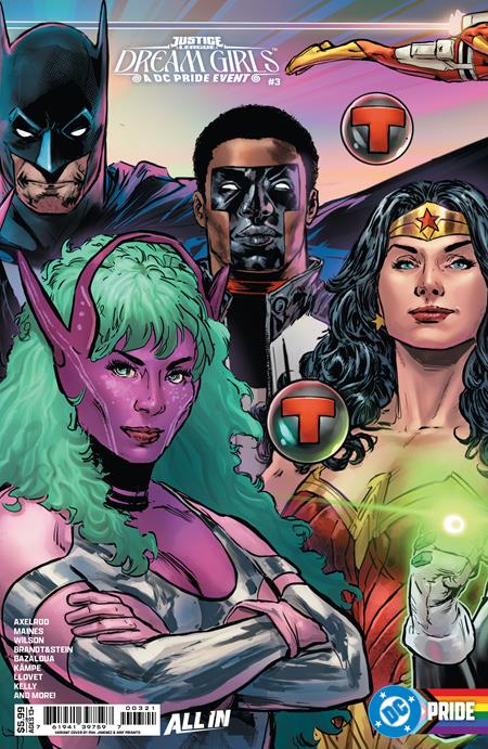 JUSTICE LEAGUE DREAM GIRLS A DC PRIDE EVENT #3 (OF 4) (Limit 2 Per Cover) (rel:06/17)~