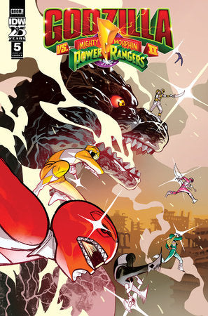 Godzilla Vs. The Mighty Morphin Power Rangers II #5 (rel:9/11)