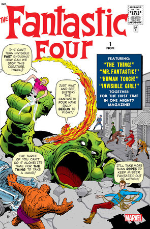 FANTASTIC FOUR #1 FACSIMILE EDITION ALEX ROSS VARIANT [NEW PRINTING 2] (rel:03/05)~