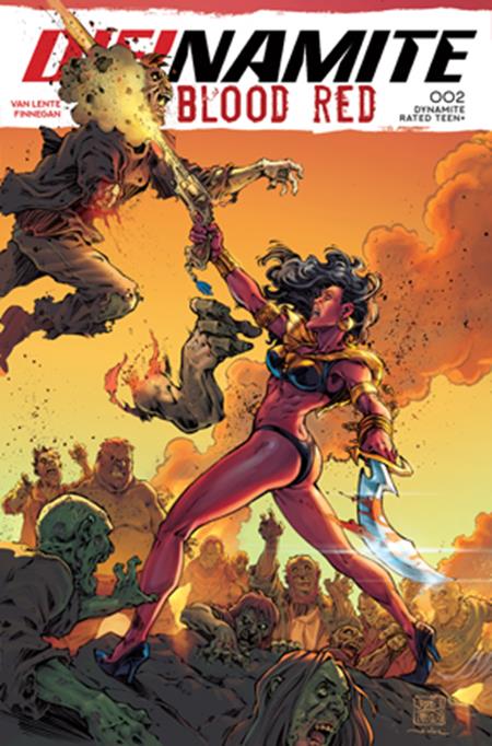 DIE!NAMITE BLOOD RED #2 (Limit 2 Per Cover) (rel:11/12)