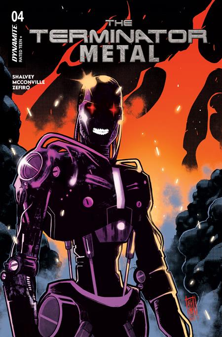 TERMINATOR METAL #4 (Limit 2 Per Cover) (rel:01/28)
