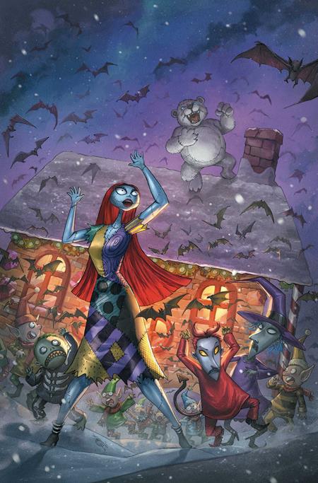 THE SHIVER OF CHRISTMAS TOWN #3 (Limit 1 Per Customer) TIM BURTONS THE NIGHTMARE BEFORE CHRISTMAS CVR G INC 1:10 ALAN QUAH VIRGIN VAR (rel:03/04)