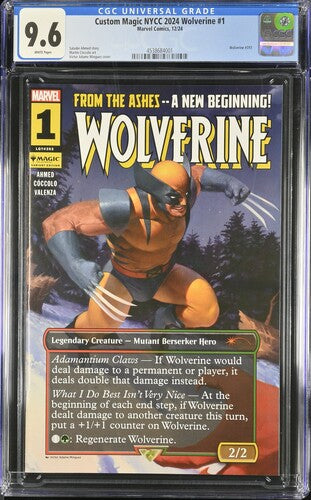 Custom Magic NYCC 2024 Wolverine 1 CGC 9.6