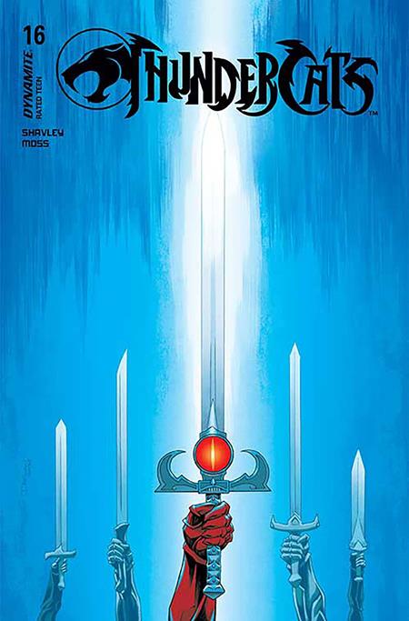 THUNDERCATS #16 CVR X DECLAN SHALVEY FOIL FOC BONUS VAR (rel:07/16)
