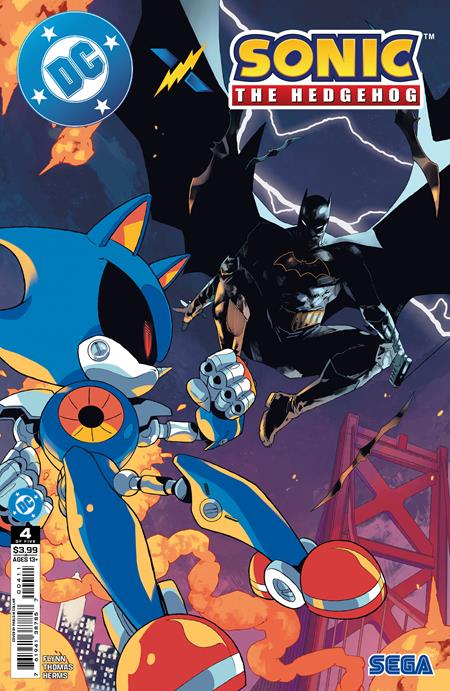 DC X SONIC THE HEDGEHOG #4 (OF 5) (Limit 2 Per Cover) (rel:06/25)~