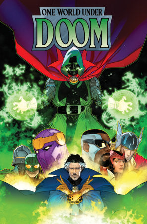 One World Under Doom Omnibus R.B. Silva Cover [DM Only] HC (Limit 1 Per Cover) (rel:03/09)