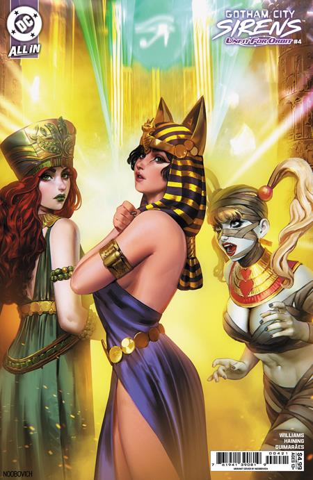 GOTHAM CITY SIRENS UNFIT FOR ORBIT #4 (OF 5) (Limit 2 Per Cover) (rel:07/23)~