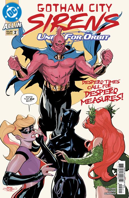 GOTHAM CITY SIRENS UNFIT FOR ORBIT #2 (OF 5) (Limit 2 Per Cover) (rel:07/09)~