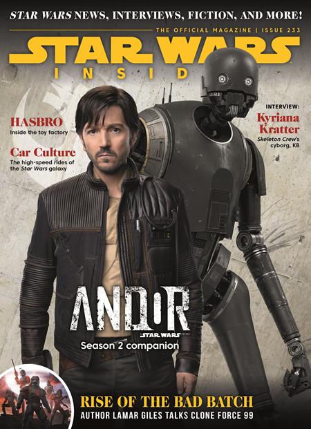 STAR WARS INSIDER #233 (Limit 2 Per Cover) (rel:08/20)