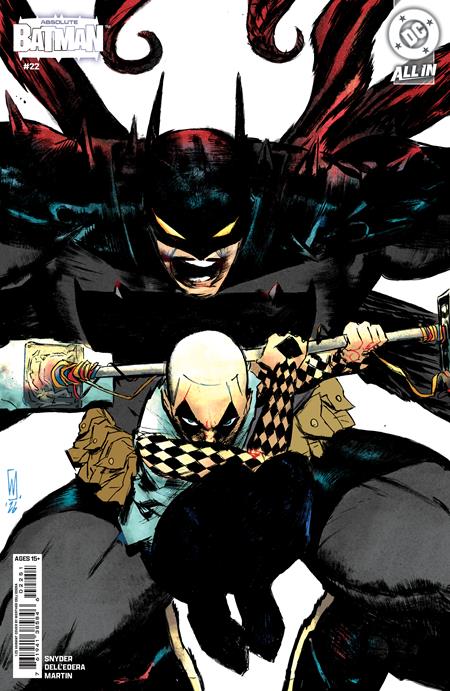 ABSOLUTE BATMAN #22 (Limit 1 Per Customer) CVR E INC 1:25 WERTHER DELL EDERA CARD STOCK VAR (rel:07/08)