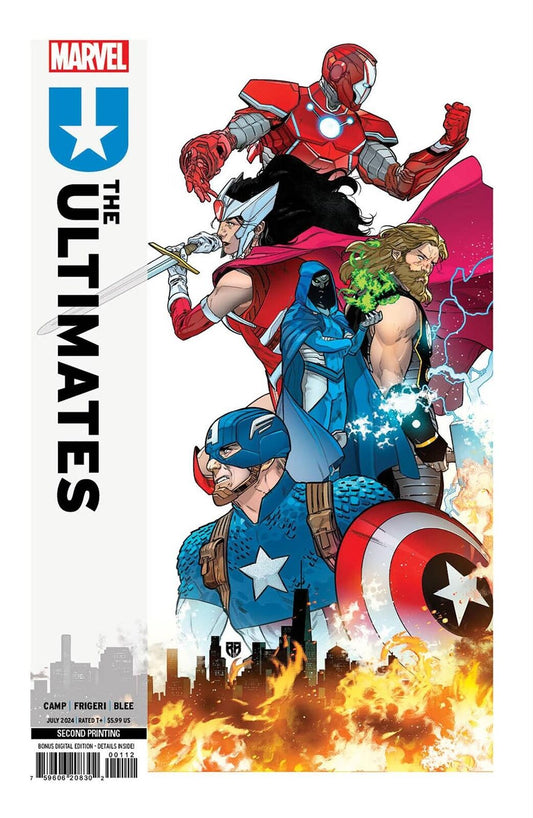 ULTIMATES #1 R.B. SILVA 2ND PRINTING VARIANT