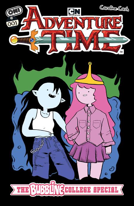 ADVENTURE TIME (2025) (Limit 2 Per Cover) THE BUBBLINE COLLEGE SPECIAL # 1 (ONE SHOT) DELUXE EDITION (rel:12/17)~
