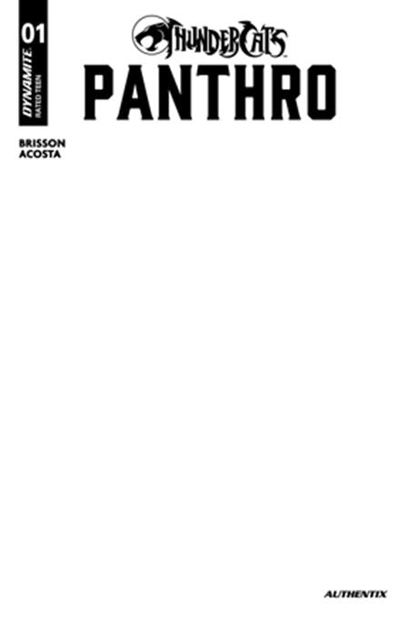 THUNDERCATS PANTHRO #1 (Limit 2 Per Cover) (rel:11/12)~