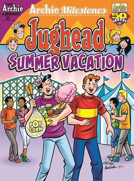 ARCHIE MILESTONES JUMBO COMICS DIGEST #30 JUGHEAD SUMMER VACATION (Limit 2 Per Cover) (rel:07/23)