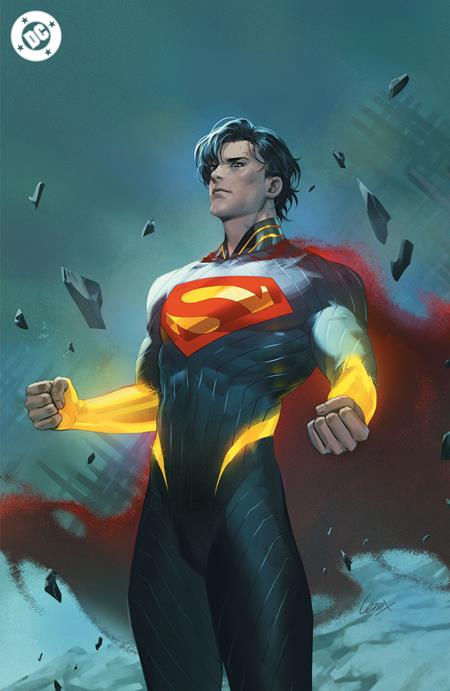 ABSOLUTE SUPERMAN #9 CVR E INC 1:50 LESLEY LEIRIX LI VIRGIN CARD STOCK VAR (rel:07/09)