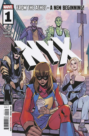 NYX #1 SARA PICHELLI 2ND PRINTING VARIANT(rel:9/4)