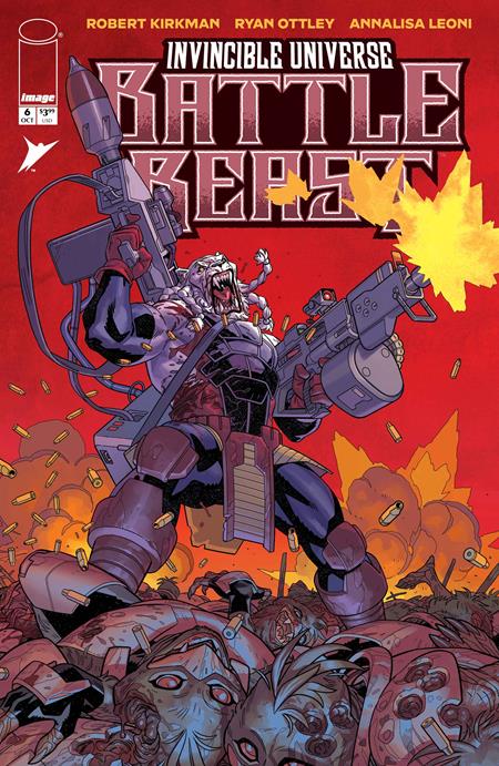 INVINCIBLE UNIVERSE BATTLE BEAST #6 CVR D INC 1:25 CORY WALKER & LORENZO DE FELICI VAR (Limit 1 Per Customer) (rel:10/15)