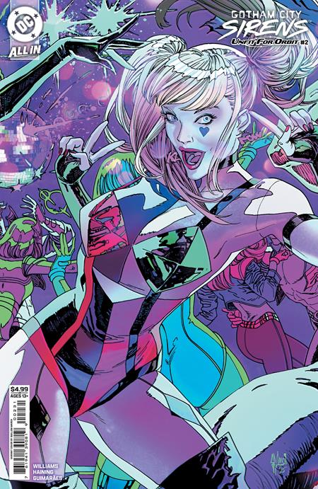 GOTHAM CITY SIRENS UNFIT FOR ORBIT #2 (OF 5) (Limit 2 Per Cover) (rel:07/09)~