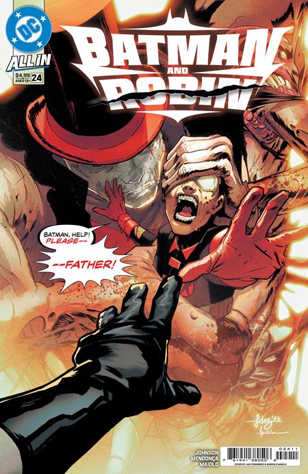 BATMAN AND ROBIN #24 (Limit 2 Per Cover) (rel:08/13)~