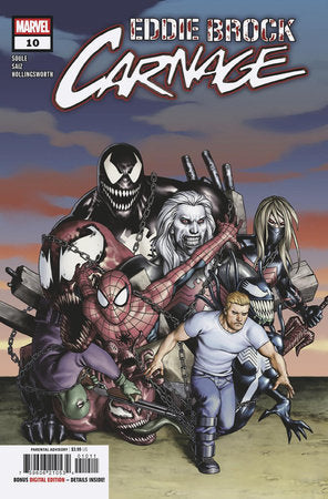 EDDIE BROCK: CARNAGE #10 (Limit 2 Per Cover) (rel:11/12)
