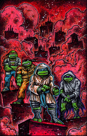 Teenage Mutant Ninja Turtles #10 Variant RI (10) (Eastman Full Art)[1:10] (rel:07/16)
