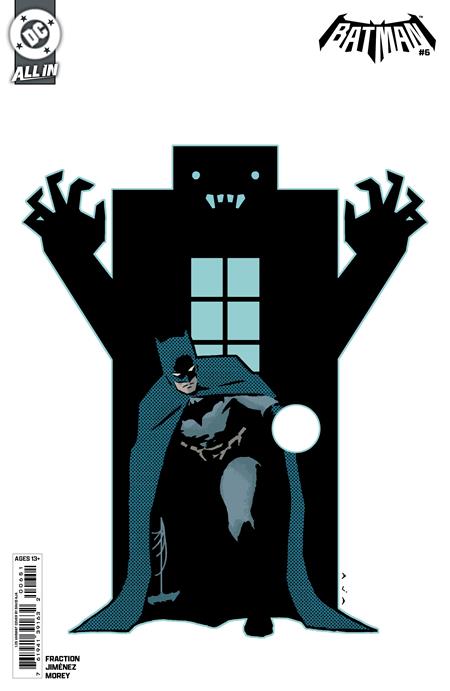 BATMAN #6 CVR H INC 1:25 DAVID AJA CARD STOCK VAR (Limit 1 Per Customer) (rel:02/04)