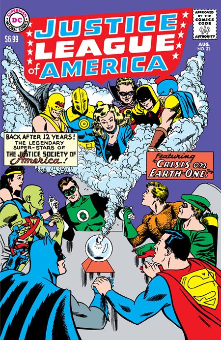 JUSTICE LEAGUE OF AMERICA #21 FACSIMILE EDITION (Limit 2 Per Cover) (rel:11/12)~