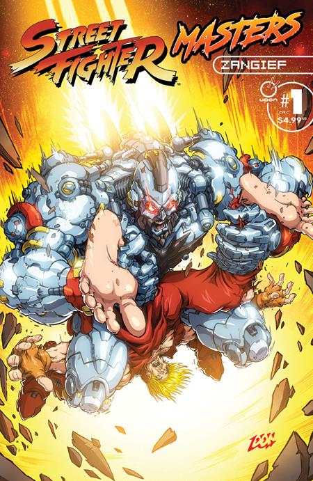 STREET FIGHTER MASTERS ZANGIEF #1 (ONE SHOT) CVR C INC 1:5 DON FIGUEROA VAR (rel:10/29)